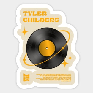 Tyler Child. Vintage 90s Sticker